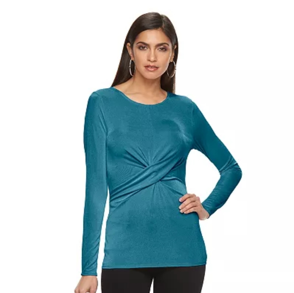 🆕️ JLo Long Sleeve Top Womens Size Xs